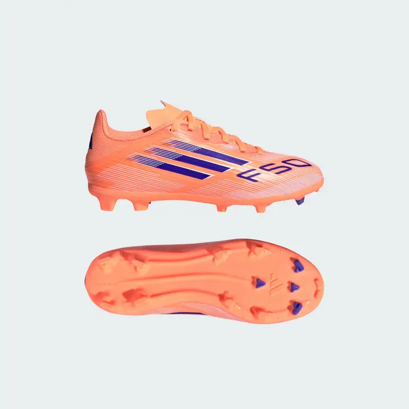Adidas Scarpe F50 League Firm/Multi-Ground per bambino Beam Orange