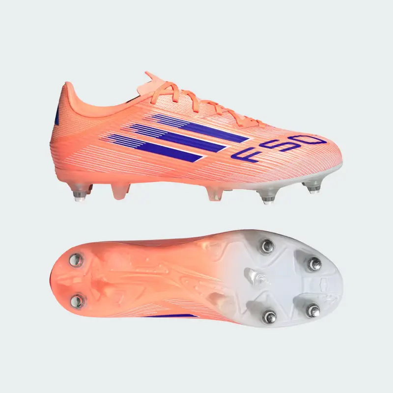 Adidas Scarpe F50 League per terreni morbidi Beam Orange