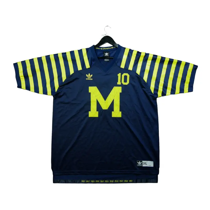 Second hand - Maglia NCAA Michigan Wolverines Adidas - Stato eccellente | Adidas Blu