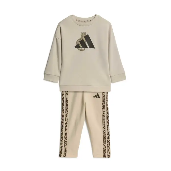 Adidas Set Leggings da bambina Animal Beige