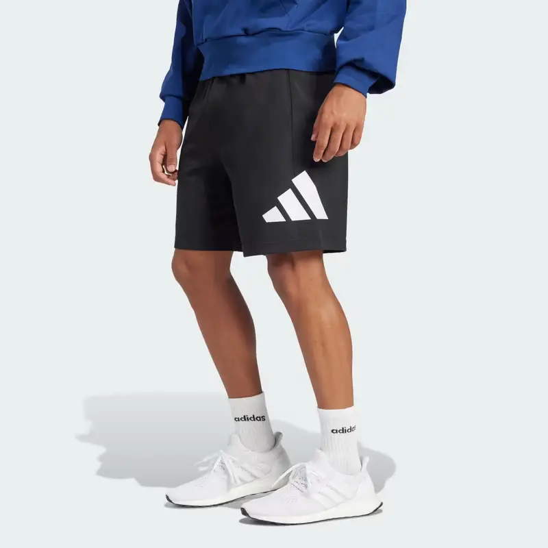 Adidas Short Essentials Big Logo Single Jersey Black