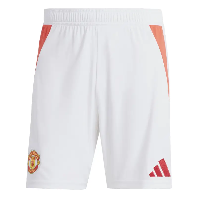 Adidas Short Home Manchester United 2024/25 Blanc