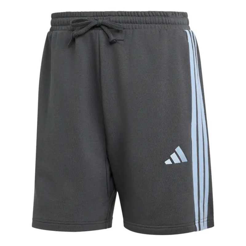 Adidas Shorts 3-Stripes French Terry Gris