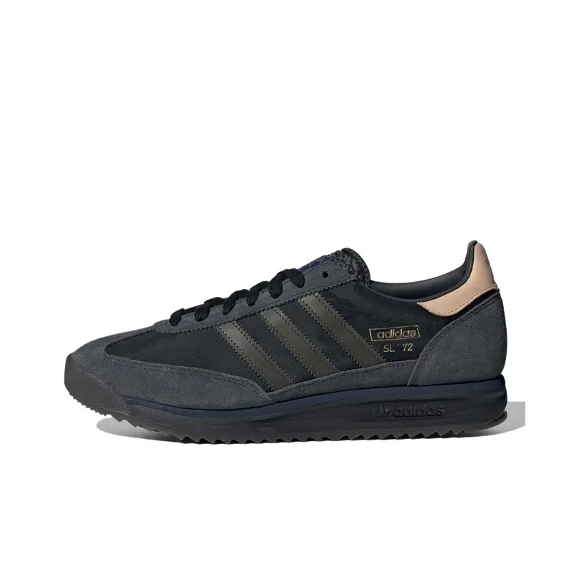 Adidas SL72 RS Nero Ombra Oliva Indaco Sneakers Unisex Nero Core Indaco Notte IG4646