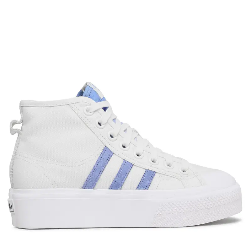 adidas Sneakers Nizza Platform Mid FZ6189 Bianco
