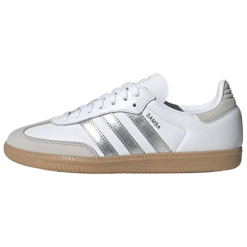 Adidas Sneakers da Donna Samba Og Bianco Argento Metallizzato Grigio JI2725 43⅓