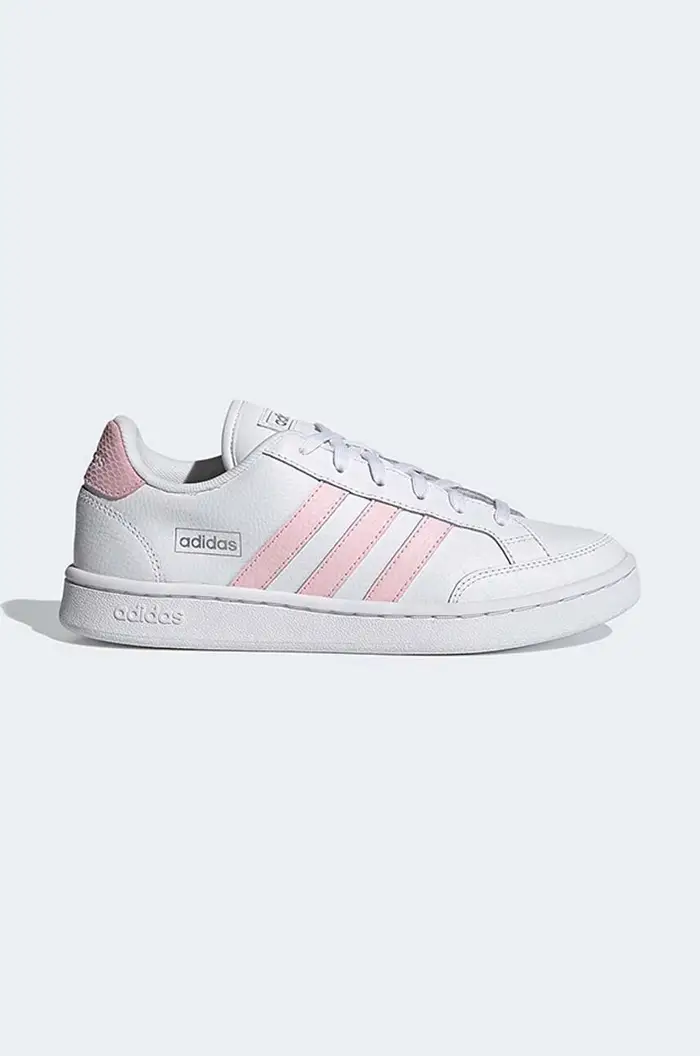 sneakers in pelle Grand Court Bianco