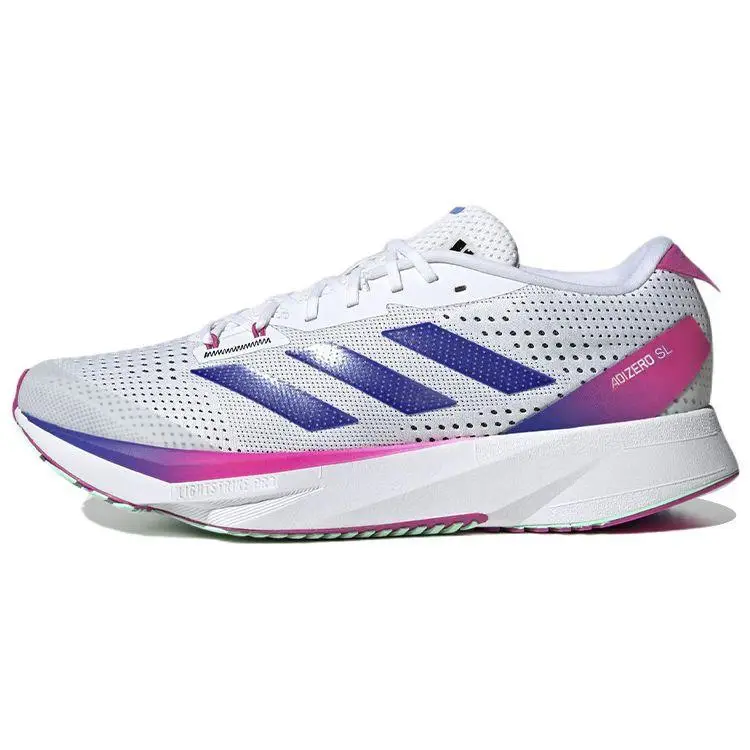 Adidas Sneakers Unisex Adizero SL Bianco Blu Lucido Fucsia Bianco Nuvola Fucsia Lucido GV9095 36⅔