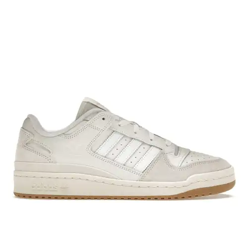 Adidas Sneakers Unisex Forum Low Bianco Gesso Gomma Bianco Nuvola ID6858 38⅔