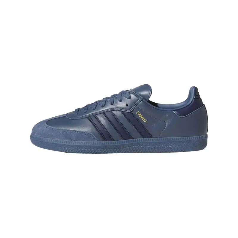 Adidas Sneakers Unisex Samba ADV Preloved Ink Blu Oro-Metallizzato JH8803
