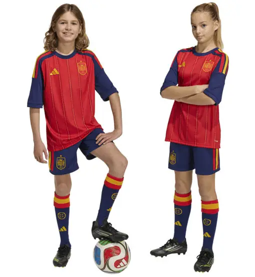 Spain Home 26 Jr - pantaloni calcio - ragazzo Blue
