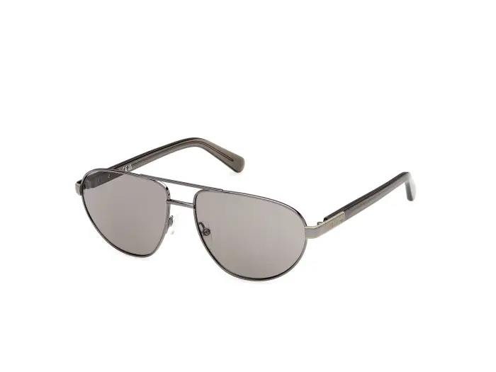 Adidas Sport Unisex OR0148 08A Occhiali da sole Metallo Canna di fucile Fumo Pilot Normale