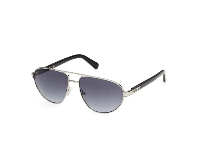 Adidas Sport Unisex OR0148 16B Occhiali da sole Metallo Palladio Fumo Pilot Normale