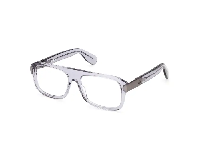 Adidas Sport Unisex OR5153 20 Montature da vista Acetato Grigio Squadrata Normale