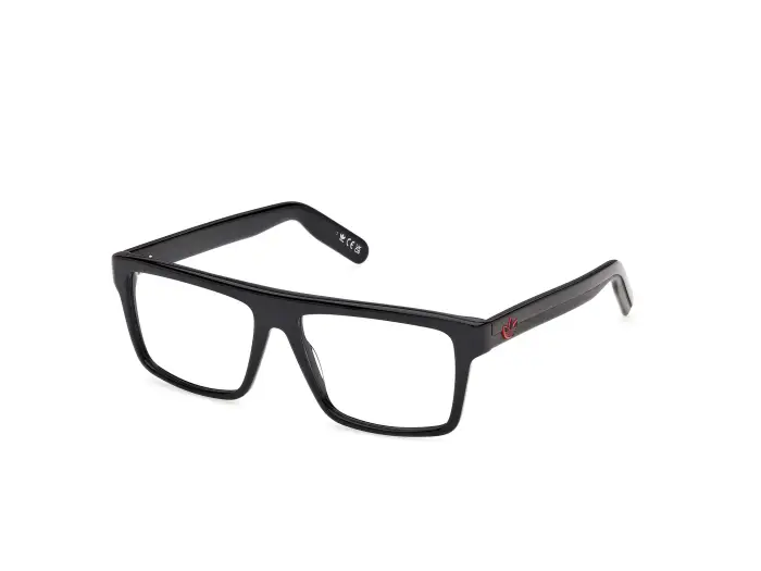 Adidas Sport Uomo OR5144 001 Montature da vista Acetato Nero Squadrata Normale