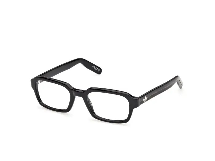 Adidas Sport Uomo OR5146 001 Montature da vista Acetato Nero Geometrica Normale