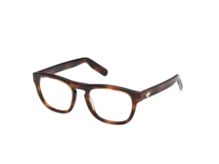 Adidas Sport Uomo OR5155 52 Montature da vista Acetato Havana Squadrata Normale