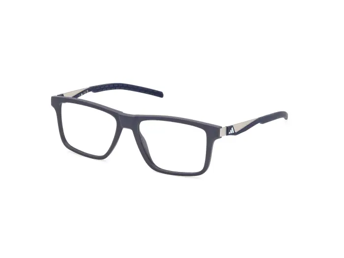 Adidas Sport Uomo SP5132 91 Montature da vista Iniettato Blu Squadrata Normale