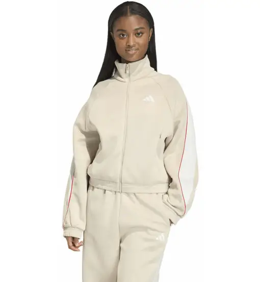adidas Stadium W - felpa - donna Beige