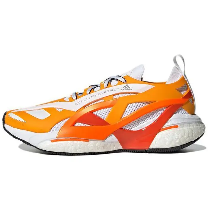 Stella McCartney x adidas SolarGlide Crew Arancione Bianco Scarpe da Ginnastica da Donna Arancione Attivo Bianco Nuvola GY2921 37⅓