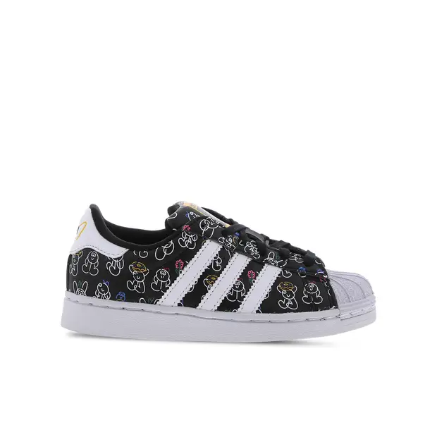 Adidas Superstar Bambini - Sneakers Nero - .5 - Pelle Black