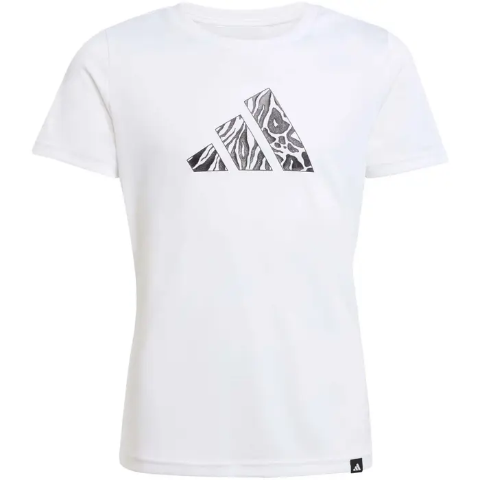 T-shirt adidas Jg Animal T Bianco