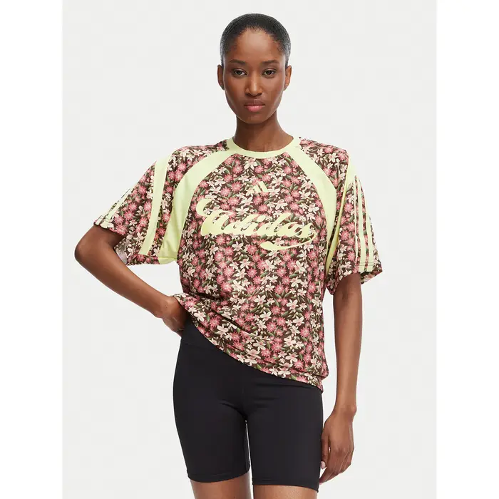 T-shirt Adidas X Farm Rio House Of Tiro KR0240 Rosa Regular Fit