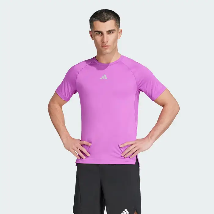 T-shirt da allenamento Gym+ Purple Burst