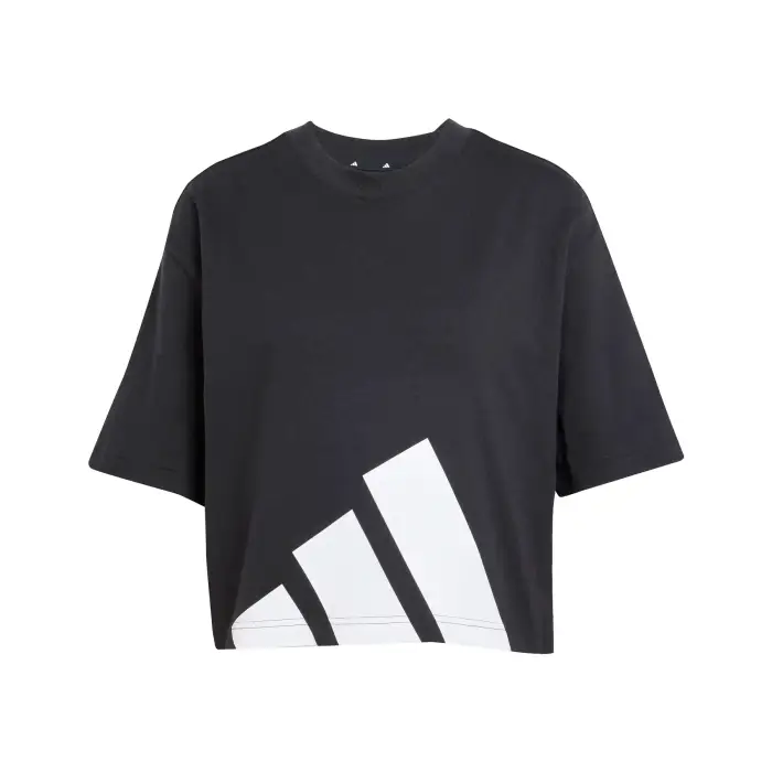T-shirt da donna adidas Essentials Big Logo Noir
