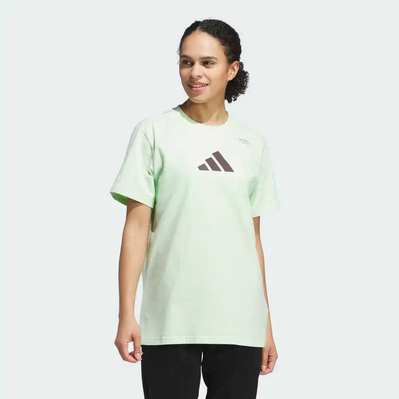 Adidas T-shirt Verde 3185102