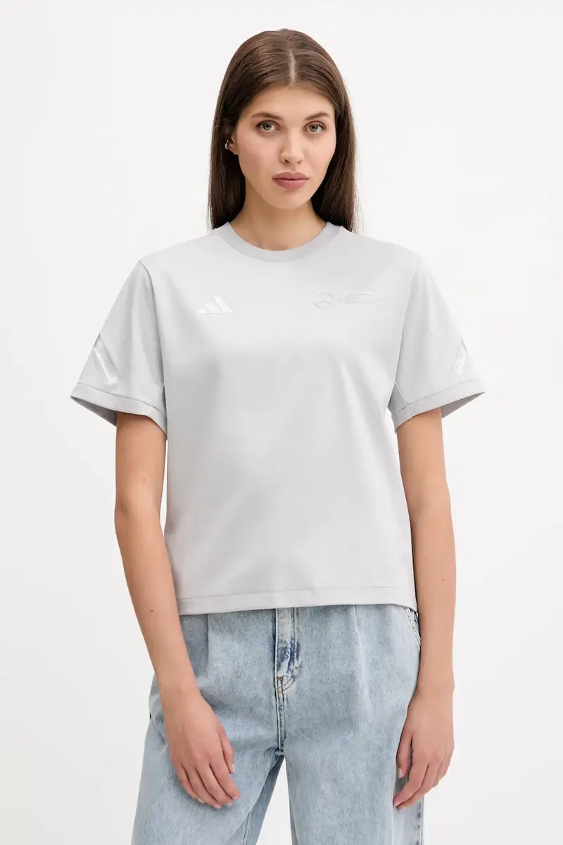 Adidas T-shirt Donna Grigio 3610129