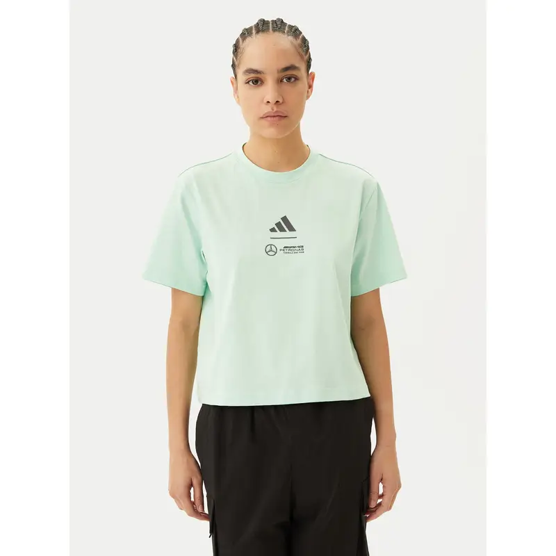 Adidas T-shirt Verde 3215285