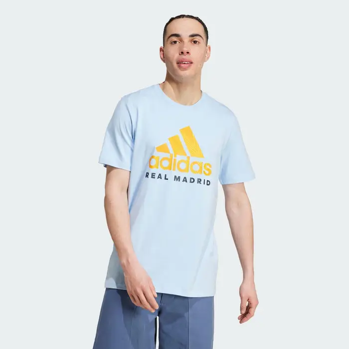 Adidas T-shirt Seasonal Graphic Real Madrid | Blu