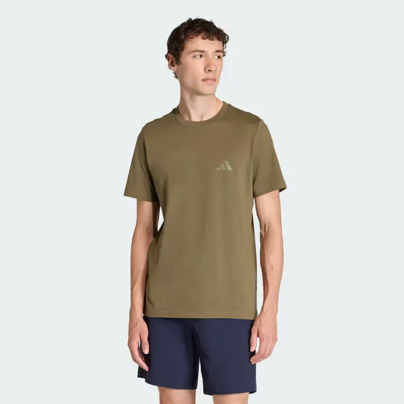 Adidas T-SHIRT TERREX CON GRAFICA DI MONTAGNA Olive Strata