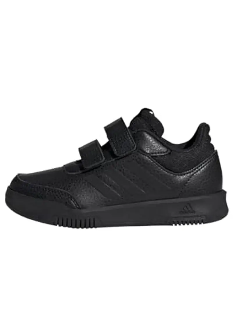 adidas Tensaur Hook And Loop Shoes, Sneaker Unisex - Bambini e ragazzi, Nero Core Black Core Black Grey Six, 38 EU