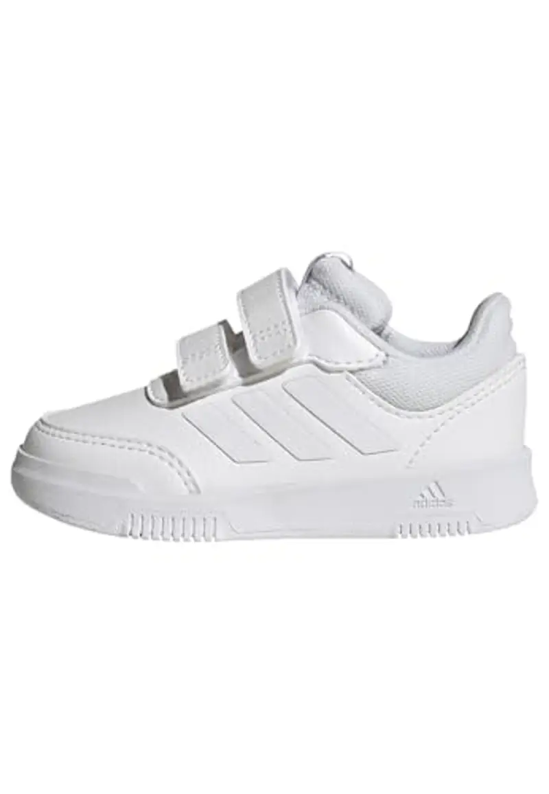 adidas Tensaur Hook And Loop Shoes, Sneaker Unisex - Bimbi 0-24, Cloud White Grey One, 22 EU