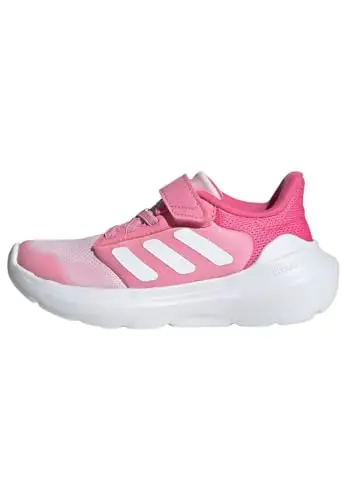adidas TENSAUR Run 3.0 Shoes Children, Scarpe da Corsa, Clear Pink/Cloud White/Pulse Magenta, 28.5 EU