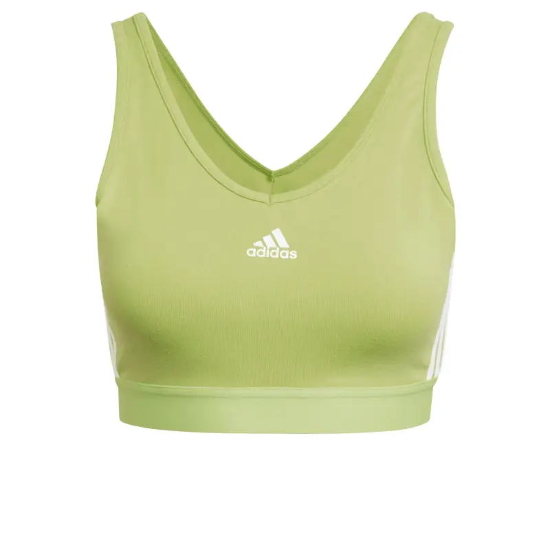 Adidas Top da donna con imbottiture rimovibili Essentials 3-Stripes