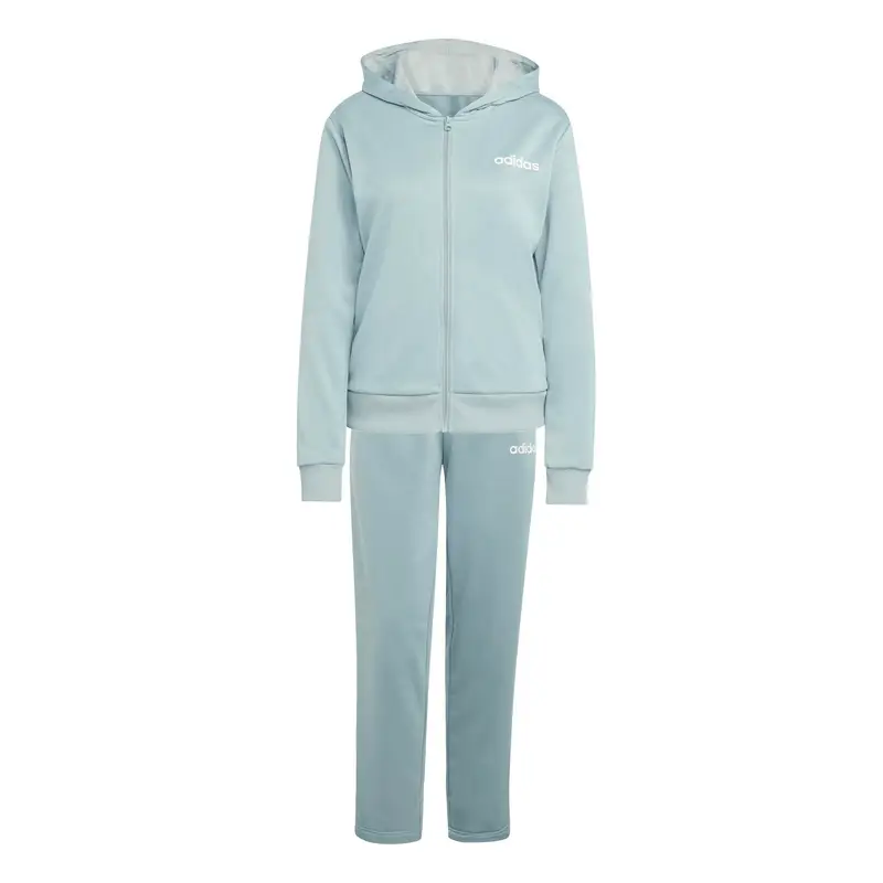 Adidas Tuta da donna Essentials Linear Vert in morbido tessuto