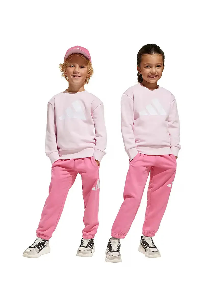 Adidas tuta per bambini colore violetto JE1375