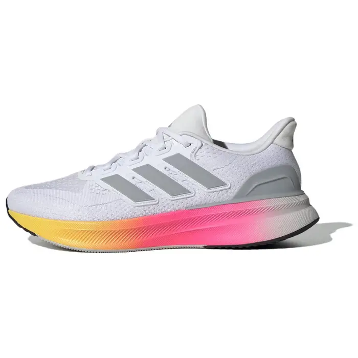 Ultrarun 5 Bianco Sfumato Rosa Scarpe da Ginnastica da Uomo Bianco Nuvola Argento Halo Nero Core IE8791