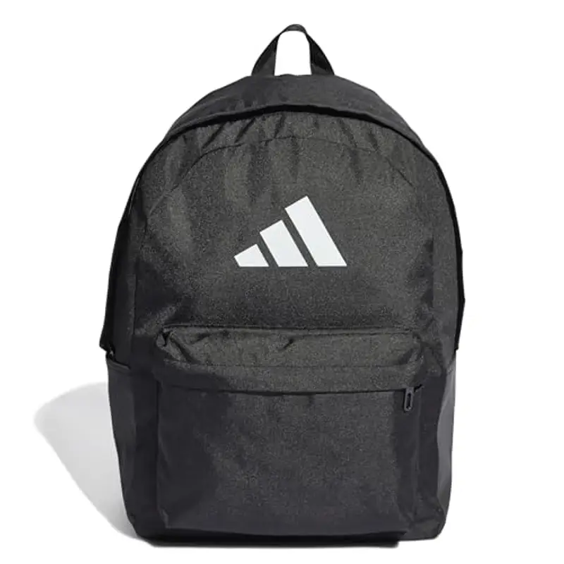 adidas Unisex - Adulto CLASSIC 3BARS BACKPACK, Black / White