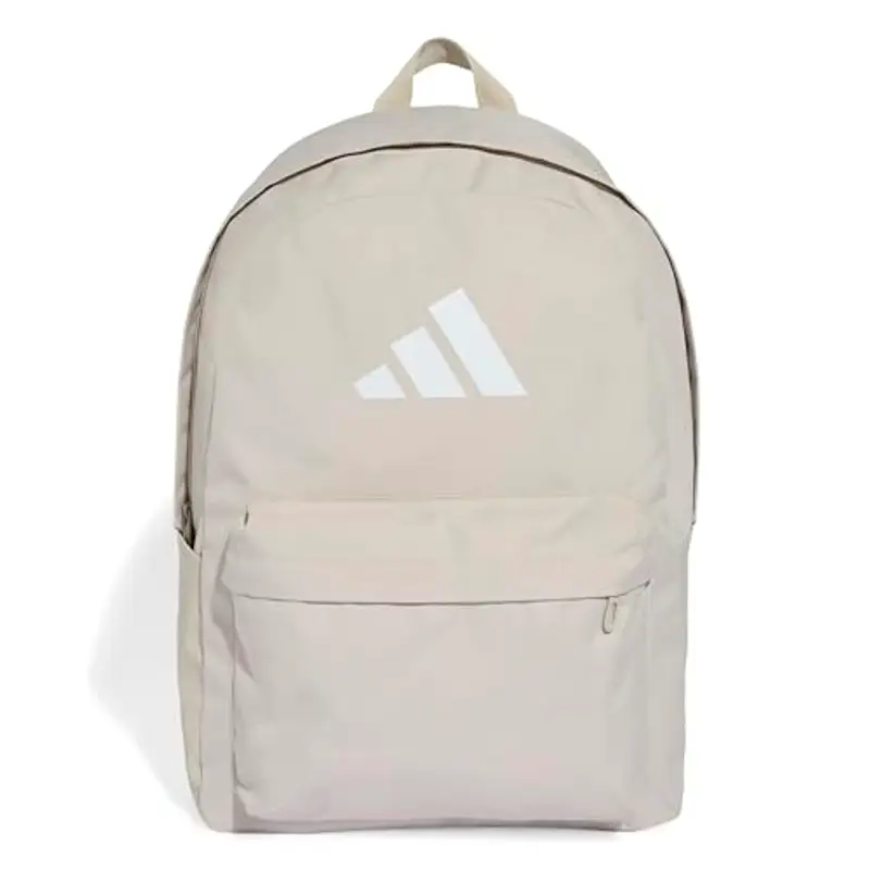 adidas Unisex - Adulto CLASSIC 3BARS BACKPACK, wonder alumina/white
