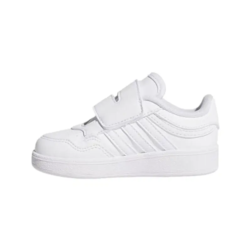adidas Unisex - Bambini e Ragazzi Hoops 4.0 Shoes, Ftwr White Ftwr White Core Black, 38 EU
