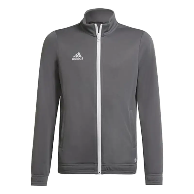 adidas Unisex - Bambini Entrada 22 Track Jacket, Team Grey Four