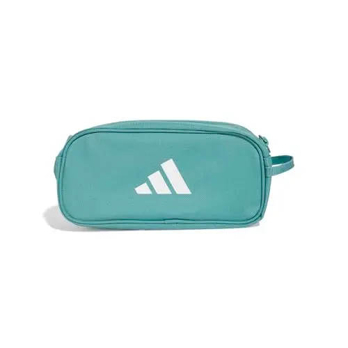 adidas Unisex - Bambini PENCIL CASE 2, Powder Teal/White