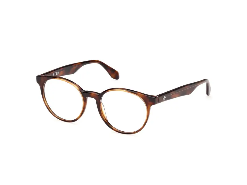 Adidas Unisex OR5085 52 Montature da vista Acetato Havana Rotonda Normale