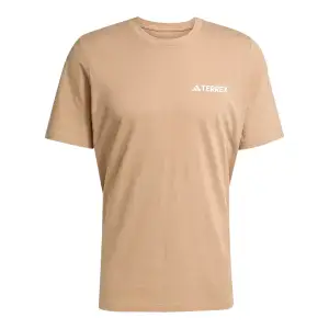 Adidas Uomo TX MOUNTAIN TEE - JX3853 Beige