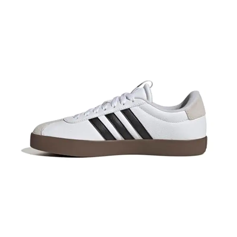 adidas VL Court 3.0 Shoes, Sneaker Donna, Cloud White Core Black Grey One, 38 2/3 EU