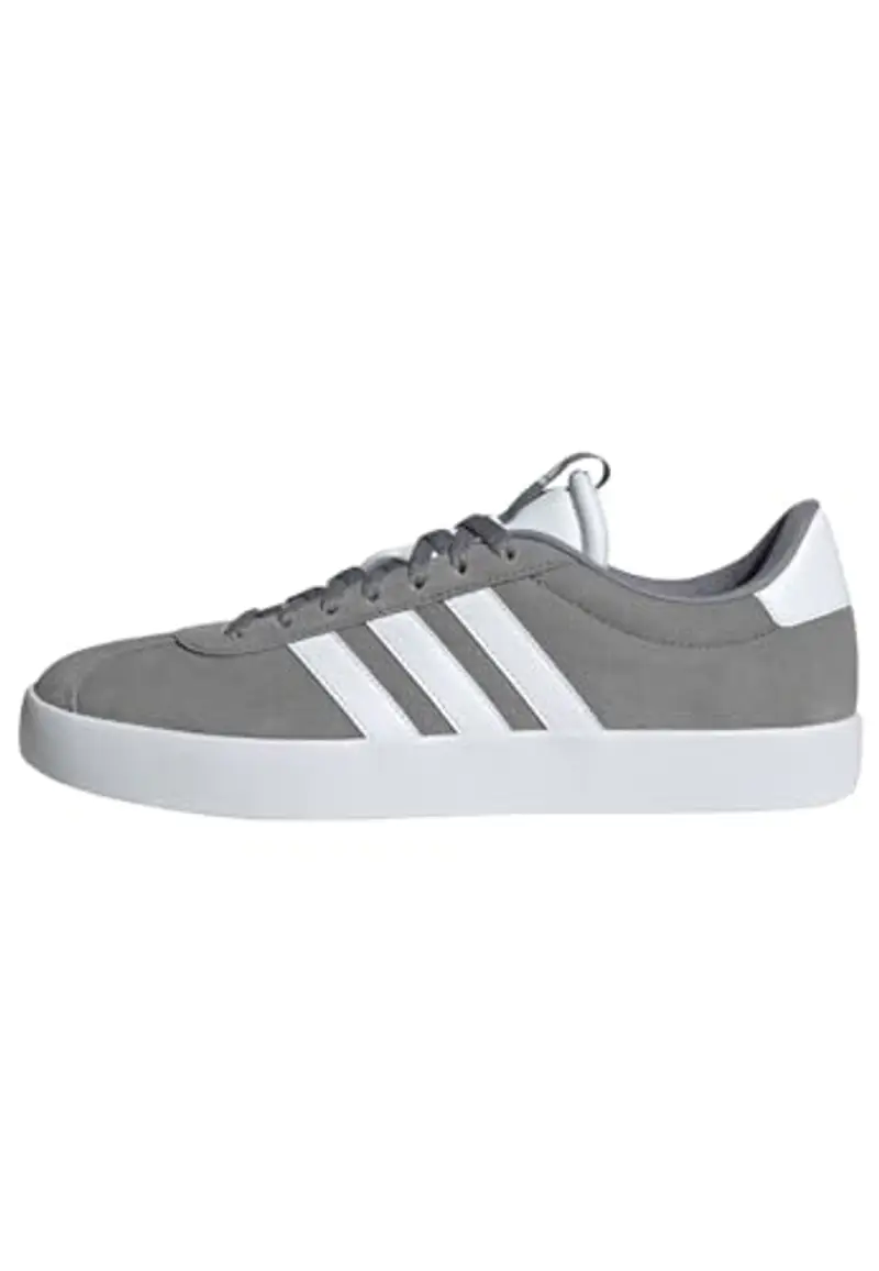 adidas VL Court 3.0 Shoes, Sneaker Uomo, Grey Three Cloud White Cloud White, 36 2/3 EU